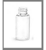 Plastične transparentne bočice 50 ml