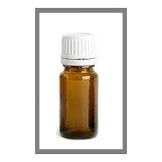 Staklena amber flasica 10 ml sa zatvaracem