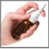 Staklena amber flasica 10ml sa nazalnom pumpicom