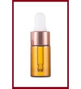 Staklena natur bocica 5ml sa staklenom pipetom
